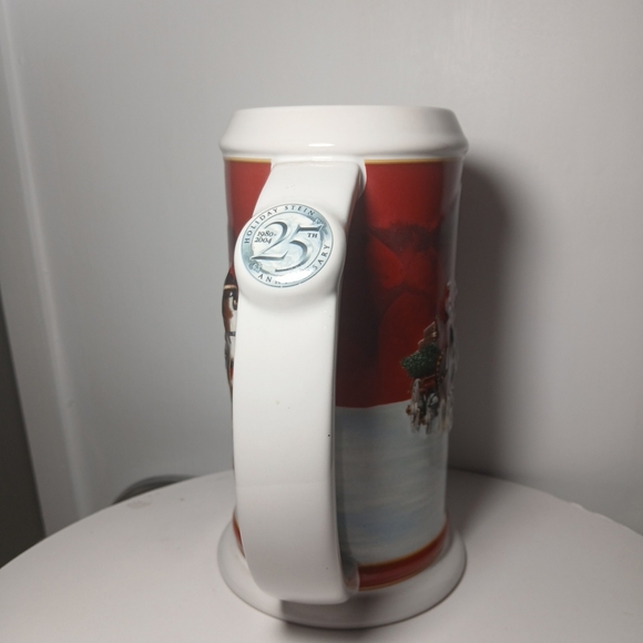 Budweiser Stein 25th Anniversary 2004 #CS608 - Picture 5 of 10